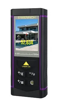 Лазерная рулетка Ermenrich PRO LR100, с камерой, изображение 1