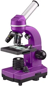 Микроскоп Bresser Junior Biolux SEL 40–1600x, фиолетовый (выставочный образец)