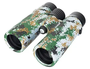 Бинокль камуфляжный Levenhuk Camo Moss 10x42 с сеткой, изображение 1