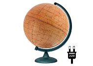 Глобус Марса диаметром 320 мм, с подсветкой