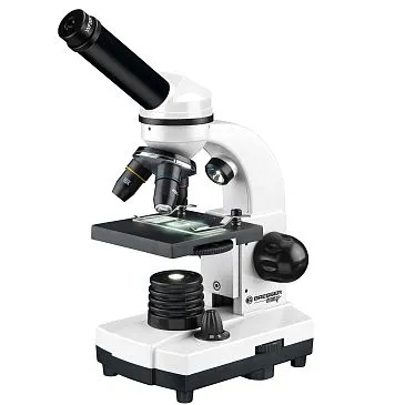Микроскоп Bresser Junior Biolux SEL 40–1600x, белый, в кейсе