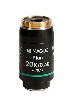 Объектив MAGUS 20PL60 Plan 20х/0,40 ∞/0,17 H60 мм, изображение 1
