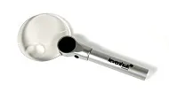 Лупа Levenhuk Zeno 400, 2/4x, 88/21 мм, 2 LED, металл (выставочный образец)