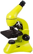Микроскоп Levenhuk Rainbow 50L PLUS Lime\Лайм (выставочный образец)
