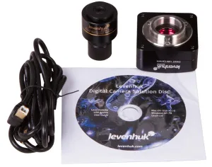 Микроскоп цифровой Levenhuk D900T, 10 Мпикс, тринокулярный, изображение 10