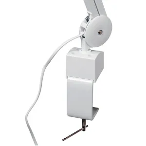 Лупа-лампа на струбцине Veber LED Bi-color, со сменными линзами и подсветкой (8608D), изображение 5