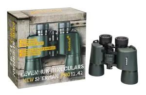 Бинокль Levenhuk New Sherman PRO 12x42, изображение 5