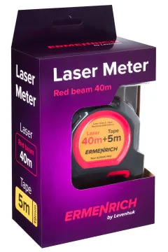 Рулетка с лазерным дальномером Ermenrich Reel SLR545 PRO, изображение 7