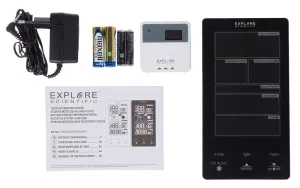 Метеостанция Explore Scientific Classic с цветным дисплеем, черная, изображение 3