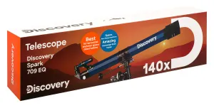 Телескоп Levenhuk Discovery Spark 709 EQ с книгой, изображение 15