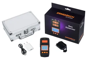 Детектор газа Ermenrich NG60, черный, изображение 2