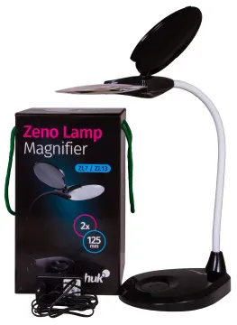 Лупа-лампа Levenhuk Zeno Lamp ZL7, белая, изображение 2