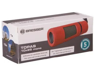 Монокуляр Bresser Topas 10x25 Yellow, изображение 8