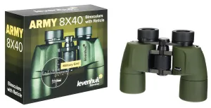 Бинокль Levenhuk Army 8x40 с сеткой, изображение 6