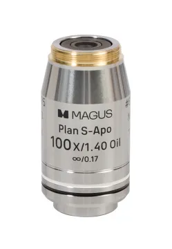 Набор объективов люминесцентных MAGUS FL S-APO60 PlanF S-Apo 4х/10х/20х/40х/100х ми ∞/0,17 H60 мм, изображение 10