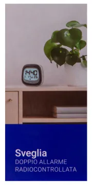 Часы цифровые Explore Scientific Dual с будильником, черные, изображение 15