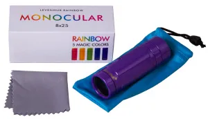Монокуляр Levenhuk Rainbow 8x25 Amethyst, изображение 2