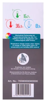 Метеостанция Bresser Temeo Life H с цветным дисплеем, черная, изображение 13