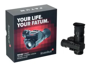 Монокуляр тепловизионный Levenhuk Fatum TVM20 Helmet, с креплением на шлем, изображение 3