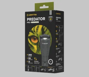 Фонарь тактический Armytek Predator Pro Magnet USB, белый свет, изображение 3