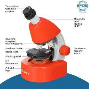 Микроскоп Levenhuk Discovery Micro с книгой, изображение 16