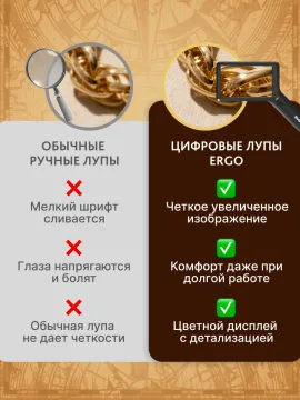 Лупа цифровая Levenhuk ERGO 40 PRO, изображение 22