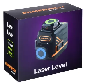 Лазерный уровень Ermenrich LV60 PRO, черный, изображение 10