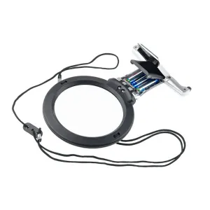 Лупа нашейная Veber 2/6х, 100/25 мм, с подсветкой (11B-1), изображение 2