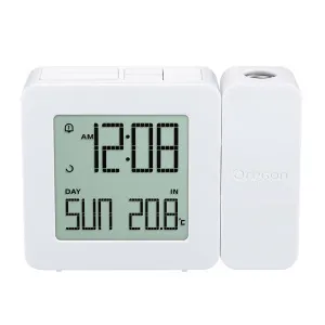 Часы проекционные Oregon Scientific RM338PX, с термометром, белые, изображение 2