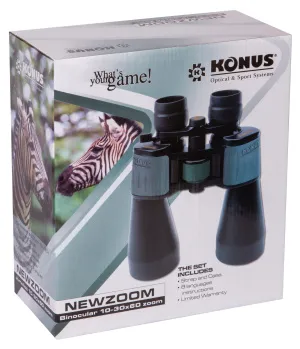 Бинокль Konus NewZoom 10–30x60, изображение 11