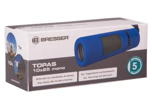 Монокуляр Bresser Topas 10x25 Yellow, изображение 8