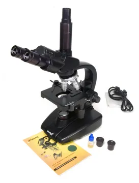 Микроскоп Levenhuk 670T, тринокулярный, изображение 2